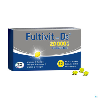 Fultivit-d3 20000iu caps molle 12