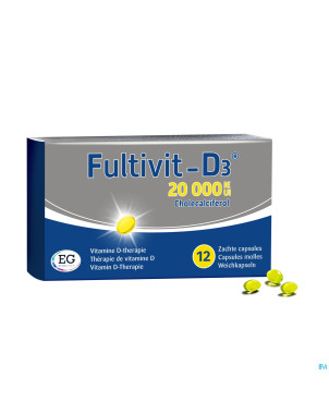 Fultivit-d3 20000iu caps molle 12
