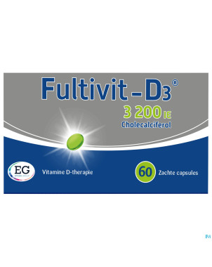 Fultivit-d3  3200iu caps molle 60