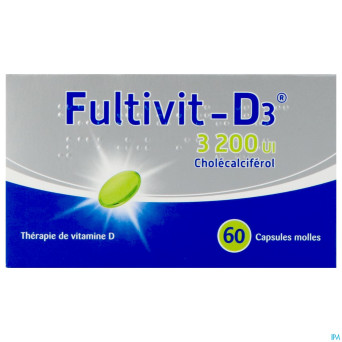 Fultivit-d3  3200iu caps molle 60