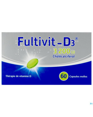Fultivit-d3  3200iu caps molle 60