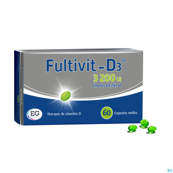 Fultivit-d3  3200iu caps molle 60