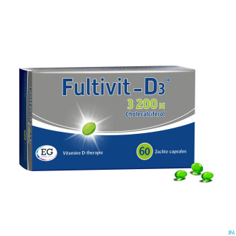 Fultivit-d3  3200iu caps molle 60