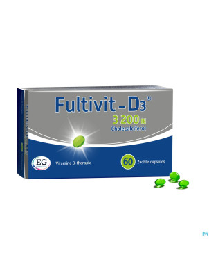 Fultivit-d3  3200iu caps molle 60