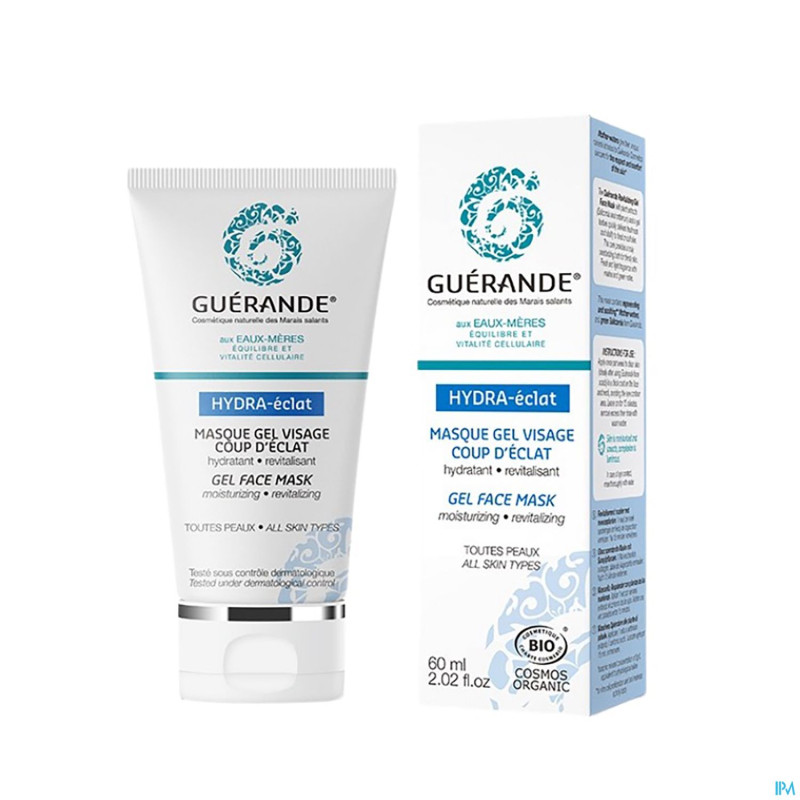 Guerande masque visage coup eclat hydratant 60ml