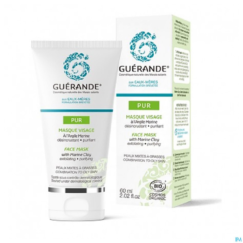 Guerande masque visage purete revitalisant 60ml