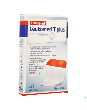 Leukomed t plus skin sens.    7,2cmx5cm 5 7617800