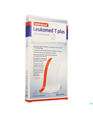 Leukomed t plus skin sens.    8cmx15cm 5 7617802