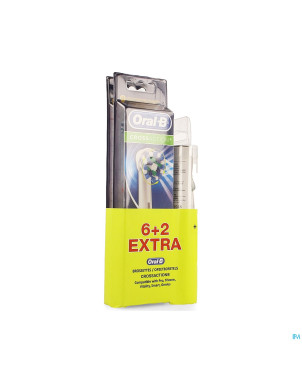 Oral-b refill crossaction 6+2 + ecout.  sony grat.