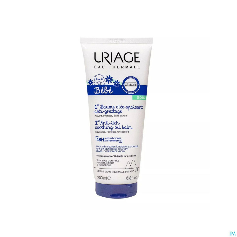 Uriage bebe 1er baume oleo apaisant a/grat.  200ml