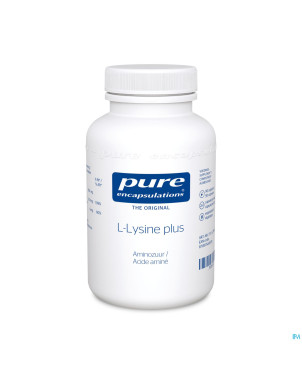 Pure encapsulations l-lysine plus ac.amine caps 90