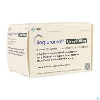 Segluromet 7,5mg/1000mg comp pell  4 x 14 blister
