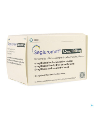 Segluromet 7,5mg/1000mg comp pell  4 x 14 blister
