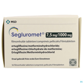 Segluromet 7,5mg/1000mg comp pell  4 x 14 blister