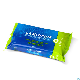 Lamiderm lingettes biodegradables    60
