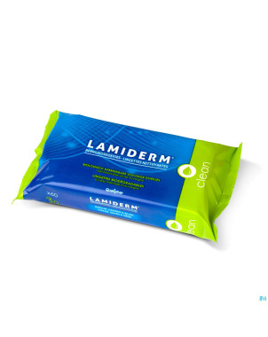Lamiderm lingettes biodegradables    60