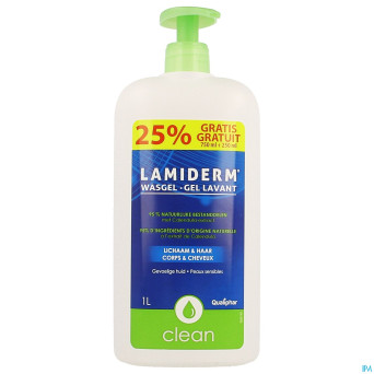 Lamiderm gel lavant    1l