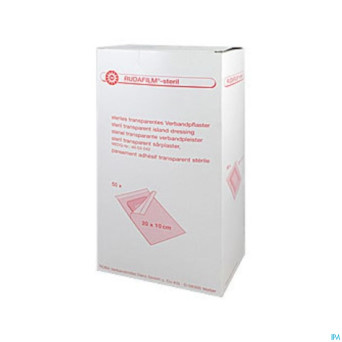 Noba rudafilm transp. sterile 20x10cm 50