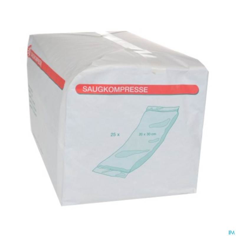 Noba compresse absorb. non sterile  20x30cm 25