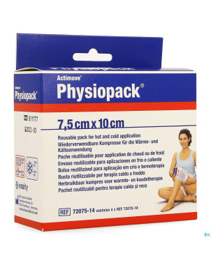 Actimove physiopack    7,5cmx10cm 4 7207514