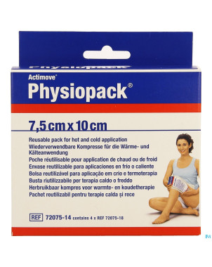 Actimove physiopack    7,5cmx10cm 4 7207514