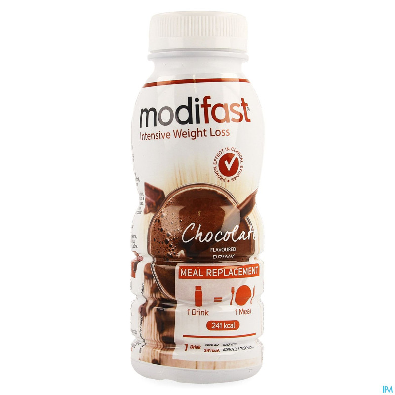 Modifast intensive chocolate flavoured drink 236ml