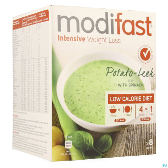 Modifast intensive potato leek soup 8x55g
