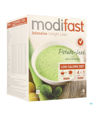 Modifast intensive potato leek soup 8x55g