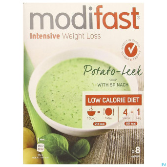 Modifast intensive potato leek soup 8x55g