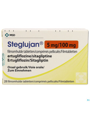 Steglujan  5mg/100mg comp pell  2 x 14 blister