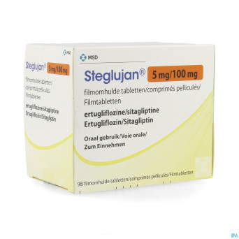 Steglujan  5mg/100mg comp pell  7 x 14 blister