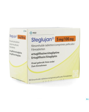 Steglujan  5mg/100mg comp pell  7 x 14 blister