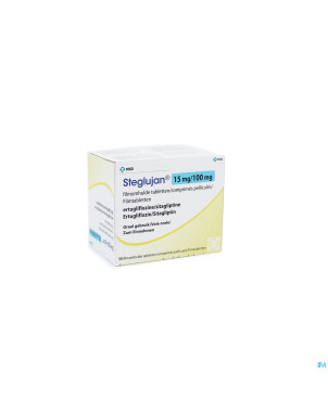 Steglujan 15mg/100mg comp pell  7 x 14 blister