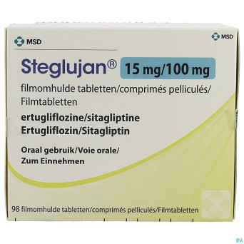 Steglujan 15mg/100mg comp pell  7 x 14 blister