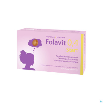 Folavit 0,4mg start    comp 90