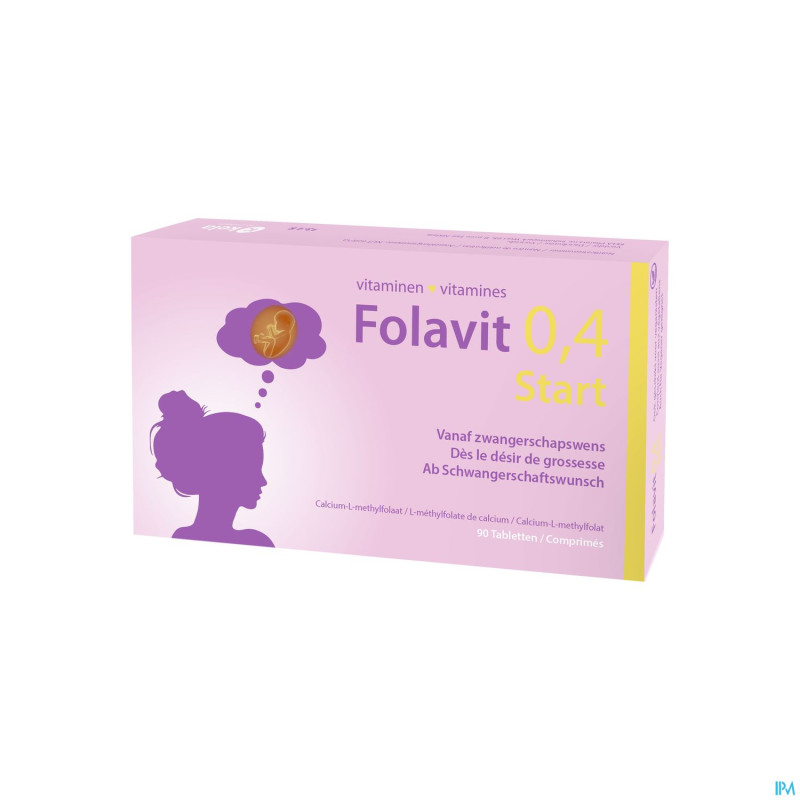 Folavit 0,4mg start    comp 90