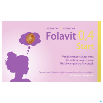 Folavit 0,4mg start    comp 90