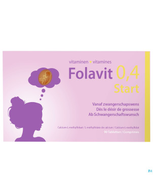 Folavit 0,4mg start    comp 90