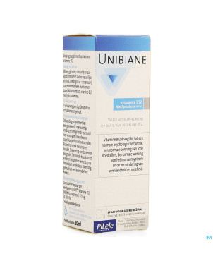 Unibiane vitamine b12    fl pompe 20ml