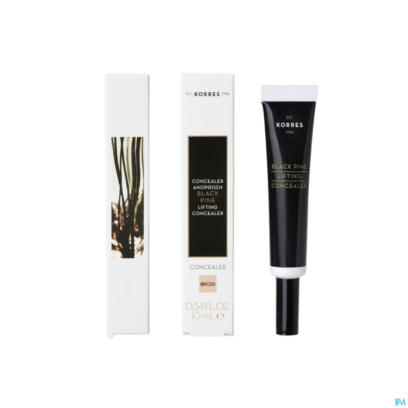 Korres km black pine concealer 00    10ml