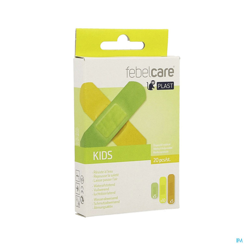 Febelcare plast kids neon mix    20