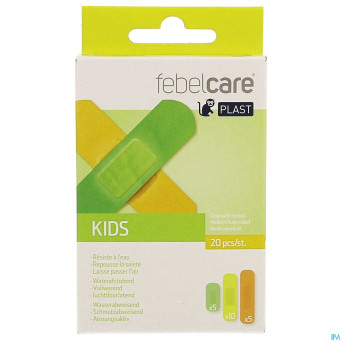 Febelcare plast kids neon mix    20
