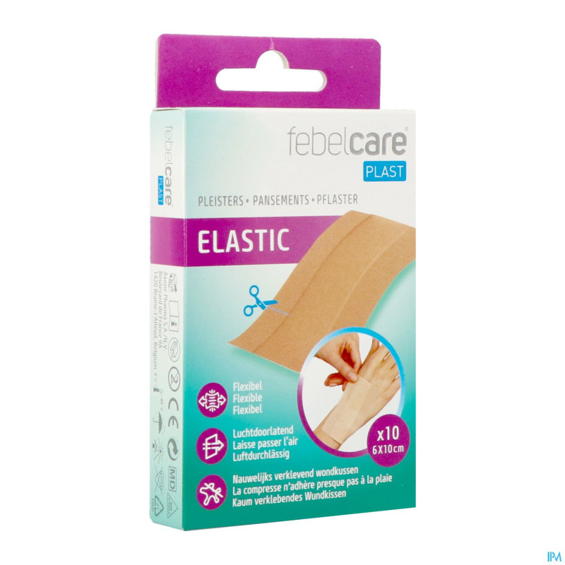 Febelcare plast elastic uncut    10x6cm 10