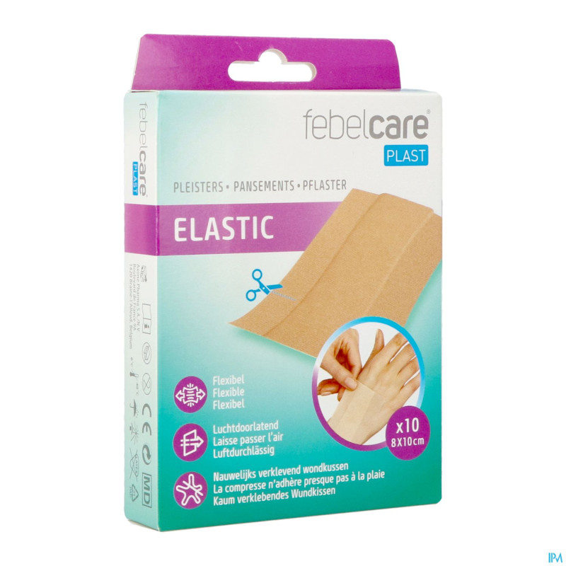 Febelcare plast elastic uncut    10x8cm 10