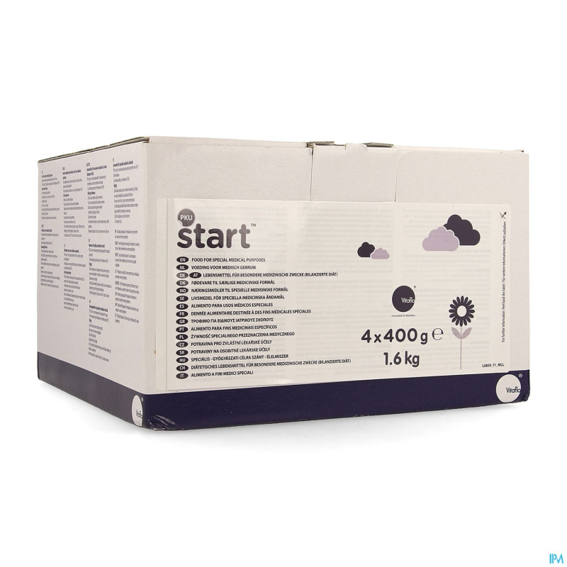 Pku start    pot 4x400g