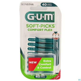 Gum softpicks comfort flex large 40
