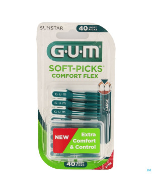 Gum softpicks comfort flex large 40