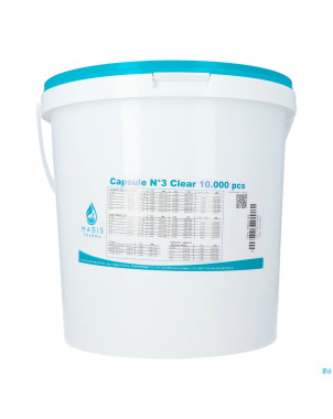 Gelules transparant   3   10000 magis