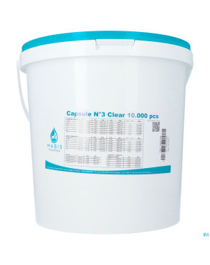 Gelules transparant   3   10000 magis