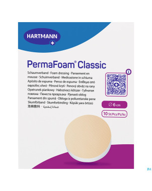 Permafoam classic 6cm 10 rond 8821000